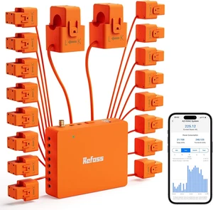 Monitor Energia Smart Home con Tracciamento in Tempo Reale e Cronologia 36 Mesi - Foto 1 di 13