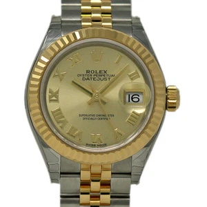 Rolex New Datejust 279173 28mm Steel Gold Champagne 2020 Box/Paper/5YrWTY #RL468 - Picture 1 of 5