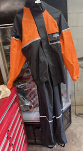  Nelson-Rigg  2-piece rain suit A-1 Vented Moto Jacket Pants Size S New
