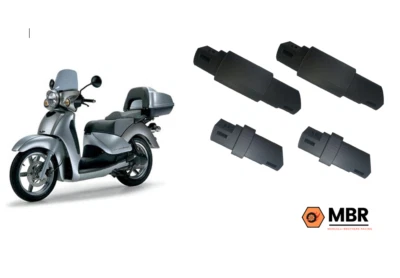 KIT Supporti frecce Aprilia Scarabeo anteriori e posteriori - Imagen 1 de 3
