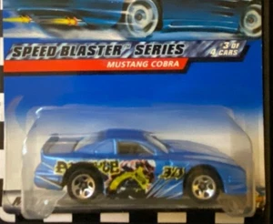 1/64 FORD MUSTANG COBRA SPEED BLASTER SERIES 3/4 HOT WHEELS 2000 #039 - Picture 1 of 3