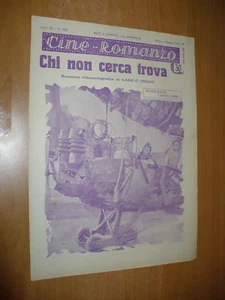 CINEMA CINE-ROMANZO N.164 1931 CHI NON CERCA TROVA BUSTER KEATON RAQUEL TORRES - Picture 1 of 1