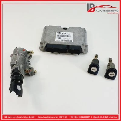 KIT CENTRALINA MOTORE VW GOLF IV 1J1 1.4 16V 036906014CF 4B0905851B ORIGINALE - Immagine 1 di 4