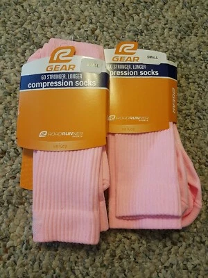 Roadrunner Compression Socks Size Small 2 pairs - Image 1 of 2