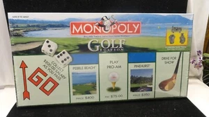 Juego de mesa de golf vintage Monopoly edición de coleccionista 2000 EE. UU. nuevo sellado - Imagen 1 de 10