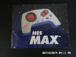 Nintendo NES MAX Controller: Instruction Manual Only. NO Controller included. - Picture 1 of 2