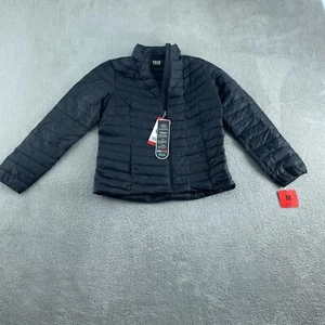 32° Heat Womens Ultra Light Down Jacket M Black NWT 0552 - Picture 1 of 10