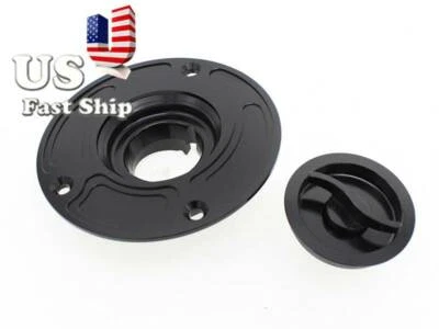 EE. UU. Para SUZUKI GSXR 1000 GSXR 750 600 2004-2013 CNC Gas Billet Tapa de Cubierta de Combustible Foto 1 de 4