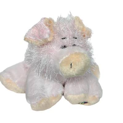 Ganz Webkinz Pink Pig Swine Plush Stuffed Farm Animal HM002 8" - Image 1 of 4