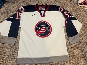 USA Hockey Team Jersey #15 Brett Hull Vintage 1990’s Size 44 - Picture 1 of 6