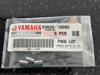 YAMAHA MT SR TT XV XT YFM original Passstift stift Kurbelwelle Pin 3 Stück - NEU - Bild 1 von 2