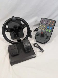 lot équipement lourd simulateur de construction agricole logitech - Photo 1 sur 16
