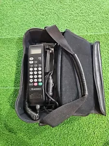 Vintage Motorola Cellular One SCN2449A Handy Autotelefon Handbuch, Antenne & Batt. - Bild 1 von 9