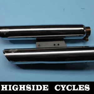 1311 12 HARLEY-DAVIDSON SOFTAIL VANCE & HINES 3" SILENCIADORES SIN CORDONES - Imagen 1 de 8