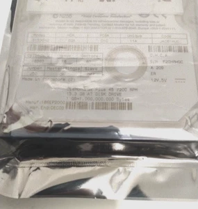 NEW Sealed IDE Maxtor DiamondMax 15.3GB 7200RPM 3.5 INCH HDD, Vintage Rare ! - Afbeelding 1 van 5