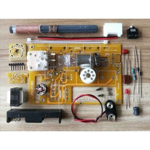 2P2 Tube Single Light MW Radio Kit Simple Radio Receiver Kit for DIY Unassembled - Zdjęcie 1 z 7