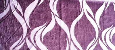 INNA ITALY SHINE LILAC VELOUR 2 SIDE Remnants 2pc Each W23.5" X 1yd.4"x2 =2yd.8" - Image 1 of 4