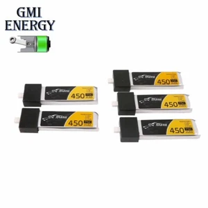 Tattu 1S LiPo Battery (450mAh BT2.0 75C 3.7V) - 5 Pack - Picture 1 of 4