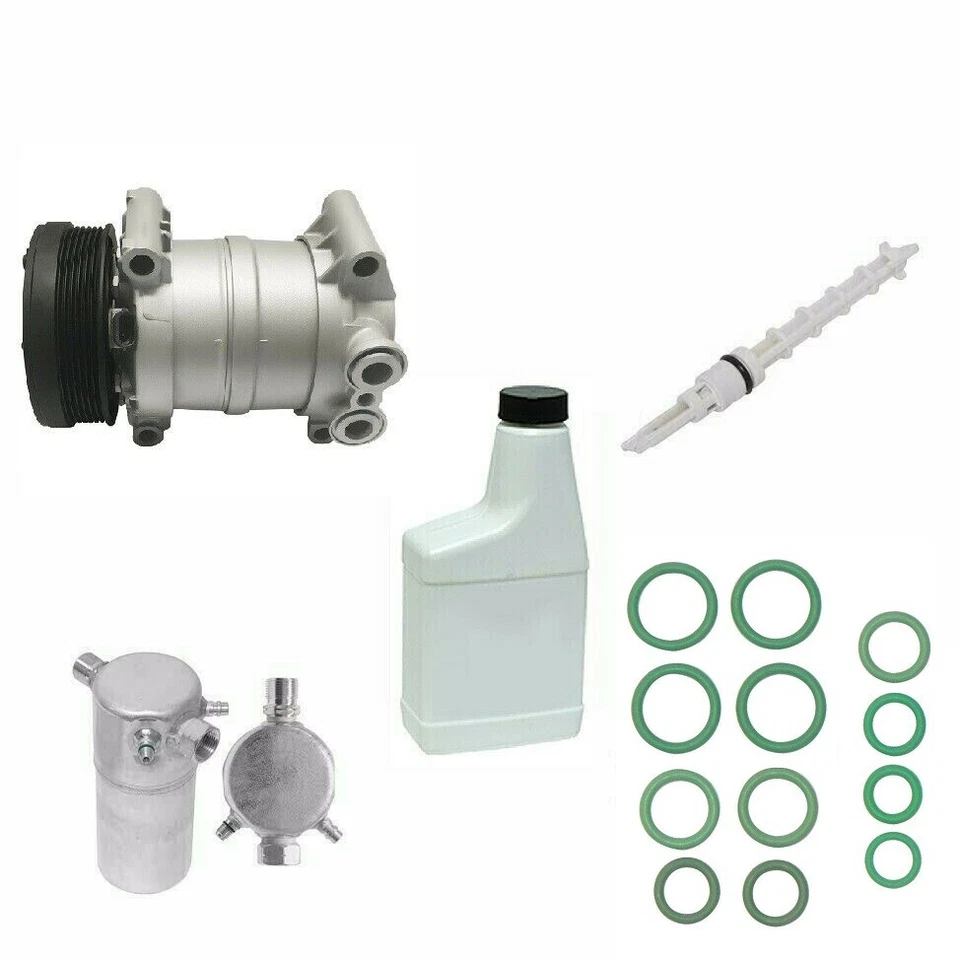 REMAN COMPLETE A/C COMPRESSOR KIT FITS CHEVROLET SILVERADO 1996-1999 5.7L - Image 1 of 4