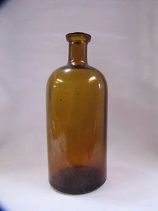 Antike Medizinflasche Illinois Glass Company Braunglas Serumflasche 20er Jahre - Bild 1 von 7