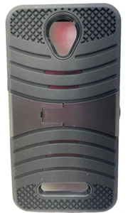 SW Premium Case with Kickstand for ZTE Obsidian Z820, Black - Picture 1 of 8