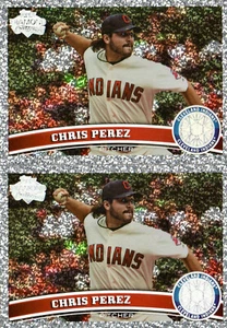 2011 Topps Diamond Anniversary #159 Chris Perez LOT - Picture 1 of 1