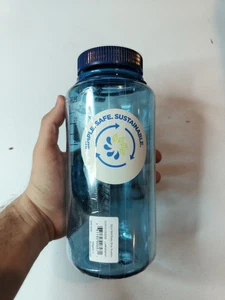 Nalgene 32 Oz Baby Blue Nachhaltige Trinkflasche Auslaufsicher Bpa Frei - Bild 1 von 6
