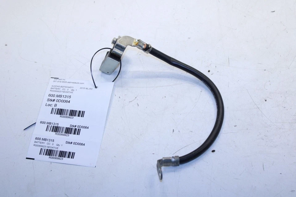 Cable de batería negativo Mercedes-Benz ML350 2015 1669052102 OEM Foto 1 de 4