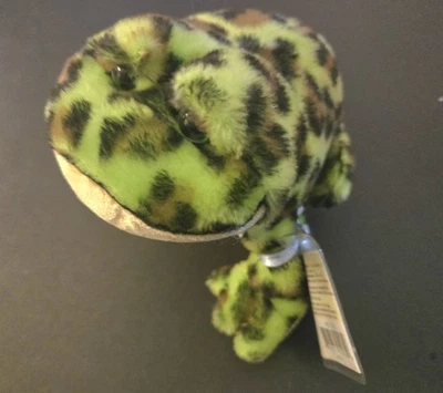 Webkinz GANZ Lil Kinz Bull Frog HS114 Stuffed Plush Soft NOS  - Image 1 of 4