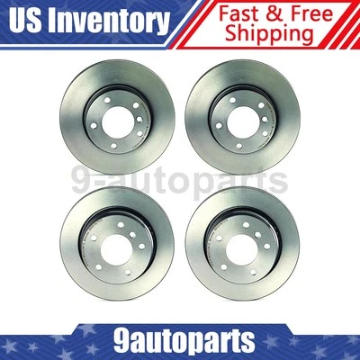 Rotores de freio a disco dianteiro traseiro Brembo OE para 1998 1999 2000 BMW 323i - Imagem 1 de 4