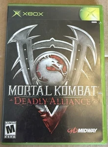 Mortal Kombat: Deadly Alliance (Microsoft Xbox, 2002) Complete, CIB -Tested - Picture 1 of 3