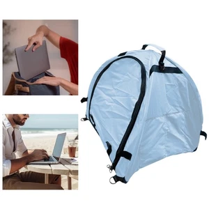 Laptop Sun Shade Computer Privacy Hood for Travel Working Outside - Afbeelding 1 van 6