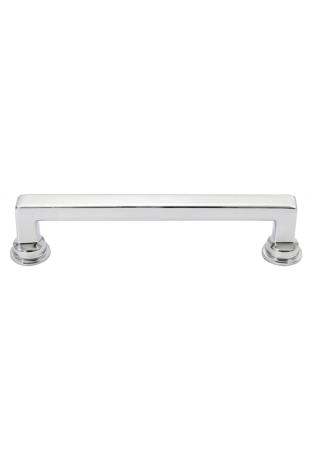 17x Atlas Homewares Oskar Cabinet Pulls 5-1/16″ Polished Chrome A103-CH—New - Image 1 of 4