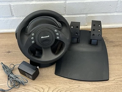 Volante y pedales Microsoft Sidewinder Force Feedback X03-65738 Foto 1 de 4
