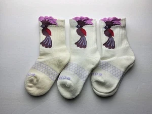 Bombas Juniors Rainforest Friends Lot Of 3 Pairs Socks Size J (8T-11T) - Picture 1 of 2