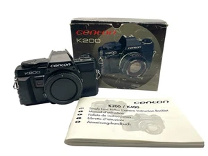 Centon K200 analoge Spiegelreflexkamera 35 mm nur Gehäuse – Ersatzteile/Reparaturen – originalverpackt - Bild 1 von 8
