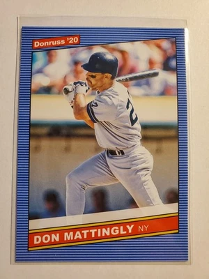 2020 Panini Donruss - Retro 1986 Don Mattingly #216 - Image 1 of 2