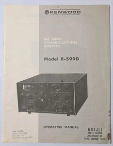 Kenwood R-599D Instruction Manual - Zdjęcie 1 z 1