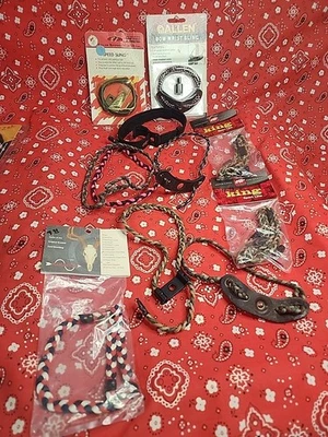 LOTE DE ESTILINGUE DE ARCO TRANÇADO PARADOX PSE KING CAVALIER SPEED CAMUFLAGEM ROSA PSE NEOPRENE  - Imagem 1 de 4