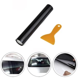 20cm * 150cm Auto Frontscheibe-Schwarz Transparent Solarfolie Film UV Schutz - Bild 1 von 18