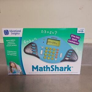 Math Education Game Educational Insights MathShark Electronic Toy NIB