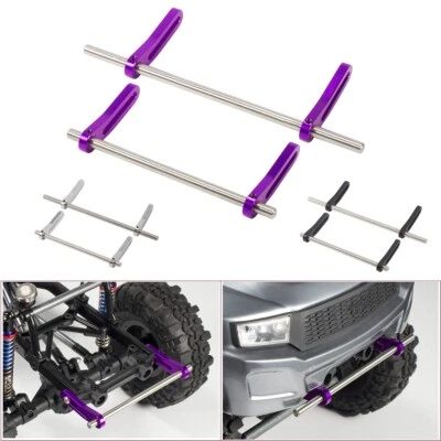 CNC Modular Bumper Set for 1/10 RC Crawler Chassis LCG Comp Builds TRX4 SCX10 - Image 1 of 4