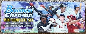 FACTORY SEALED 2017 Bowman Chrome Mini Complete Set - Judge RC, Acuna 1st Bowman - Picture 1 of 2