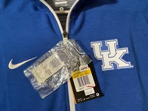 Chaqueta Dri-Fit con cremallera completa Nike Univ of Kentucky Reino Unido Wildcats para hombre, talla pequeña B19CY2 - Imagen 1 de 7