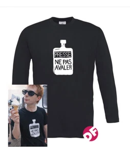 Presse Ne Pas Avaler Long Sleeve T-shirt as worn by Thom Yorke Small-4XL NEW - Picture 1 of 10