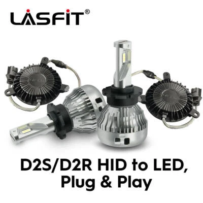 Lasfit Pro Series LED Headlight D2S D2R Bulbs For Nissan Maxima 2009-14 Low Beam - Image 1 of 4