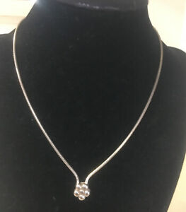 Brighton Necklace On Snake Chain Silver