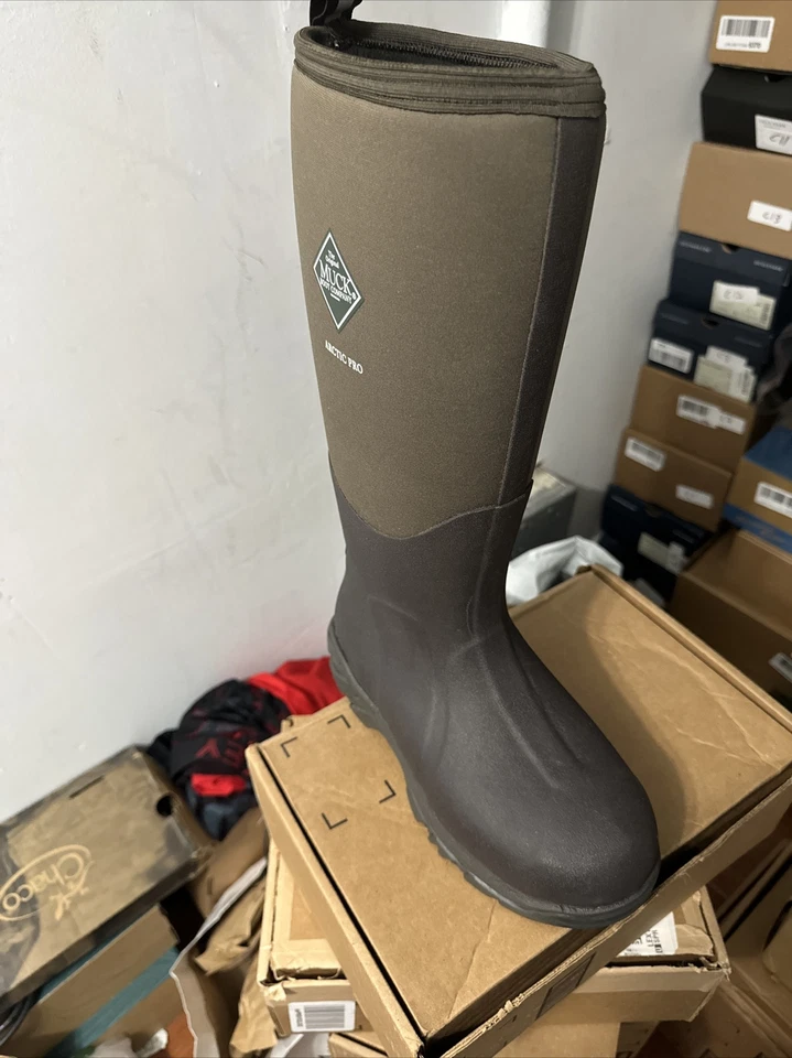 The Original Muck Boot Company Marrón Goma Impermeable Hombre 8/9 Mujer Foto 1 de 2