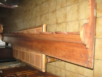 ancienne longue étagère, 2,60 m - Photo 1/4