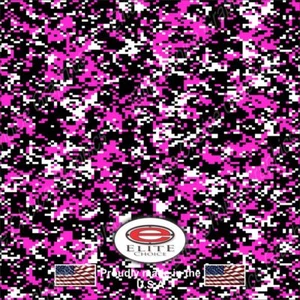 Digital Pink CAMO DECAL WRAP VINYL 52"x15" TRUCK PRINT REAL CAMOUFLAGE - Picture 1 of 4